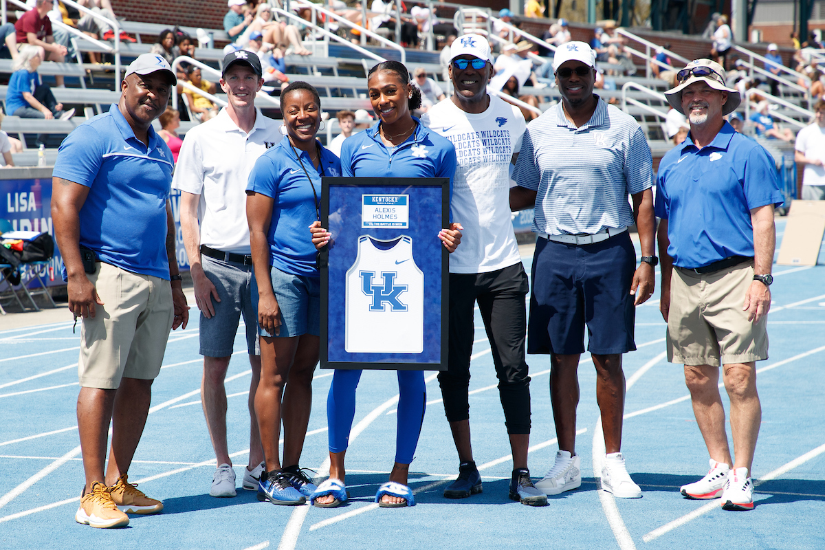 Alexis Holmes.

Day two of the Kentucky Invitational. Senior Day.

Elliott Hess | UK Athletics