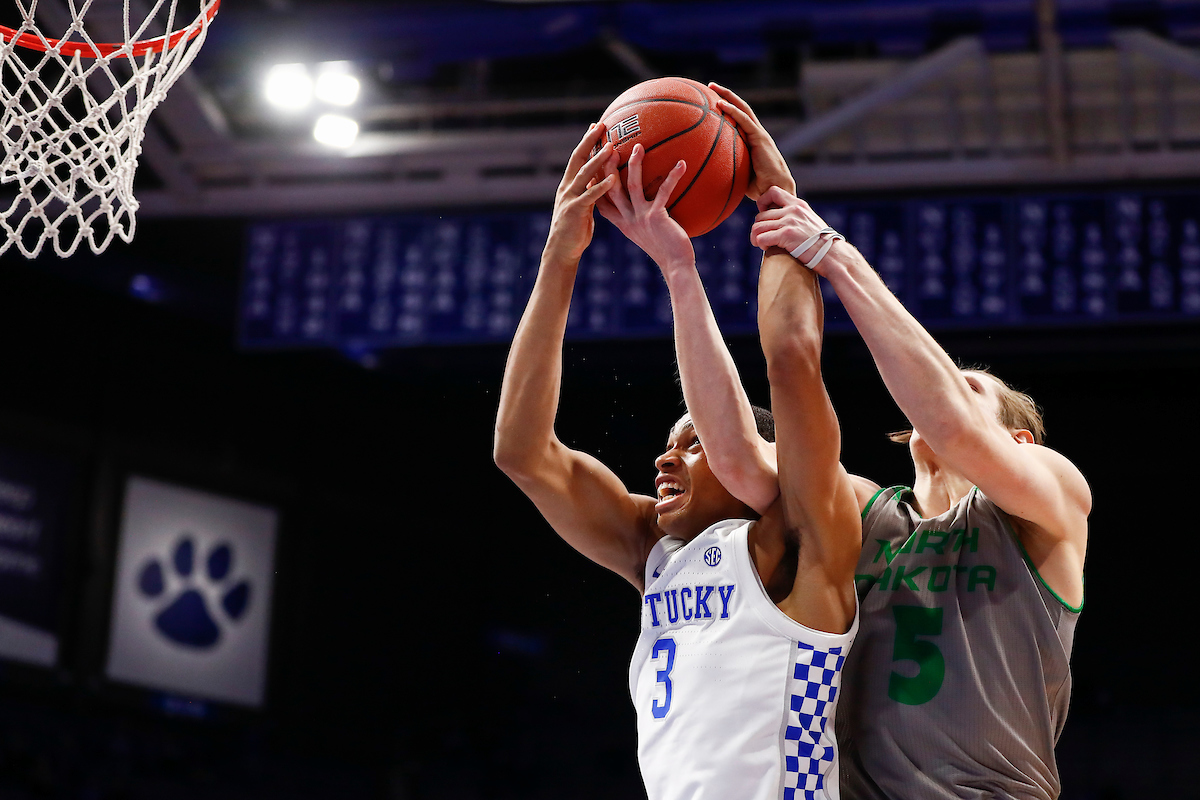 Keldon Johnson.

Men's basketball beats North Dakota 96-58.

Photo by Chet White | UK Athletics