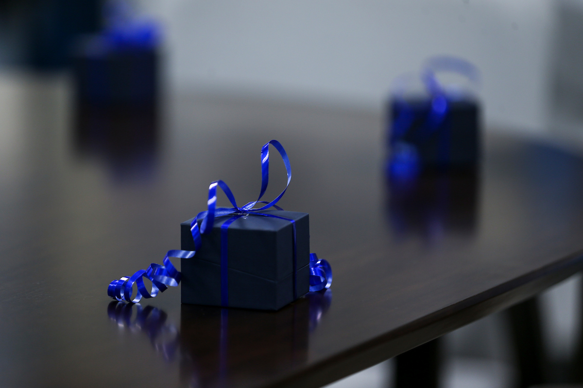 Kentucky Volleyball receives their National Championship rings.

Photo by Grace Bradley | UK Athletics