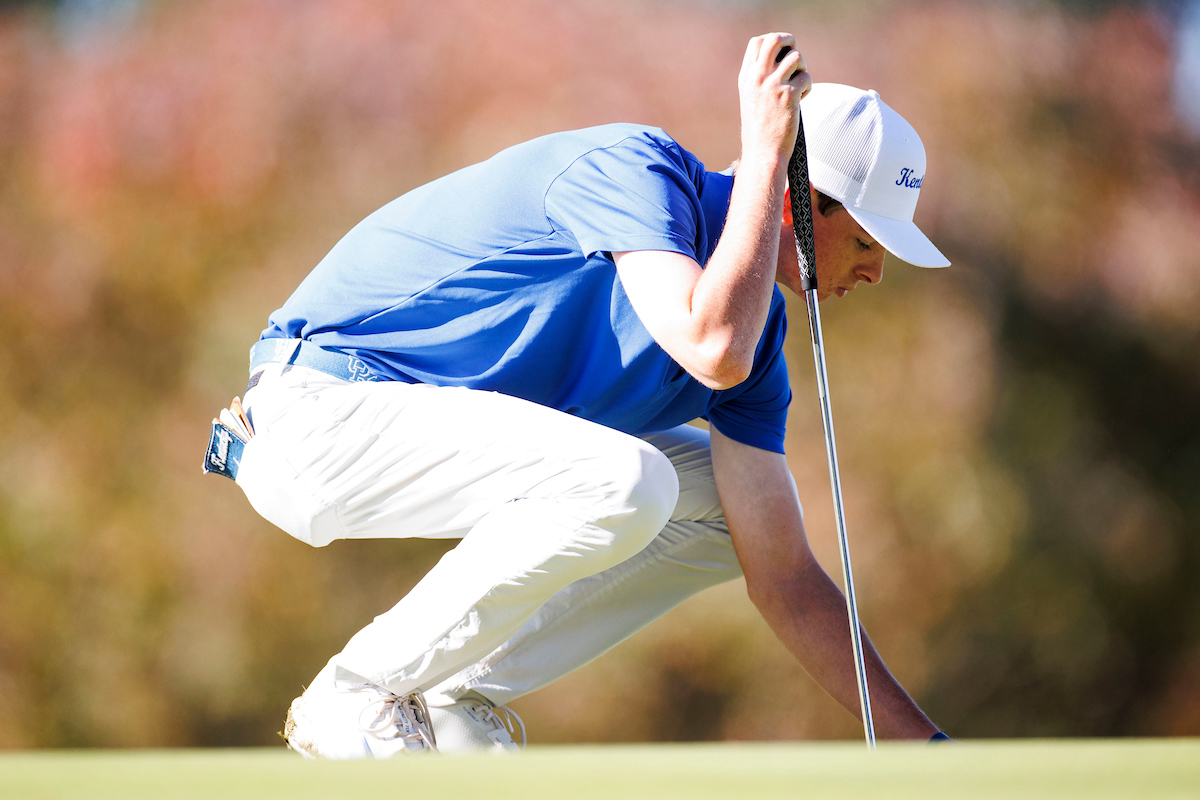 Jacob Lang Leads Men’s Golf on Day One at Watersound Invitational