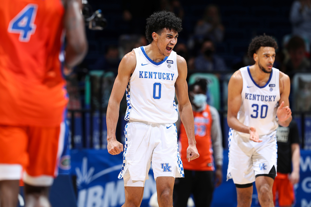 Jacob Toppin. Olivier Sarr.

UK loses to Florida 71-67.

Photo by Chet White | UK Athletics