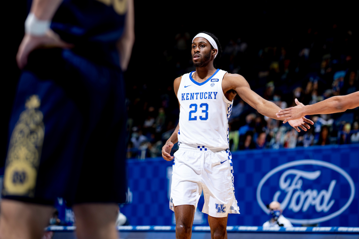 Isaiah Jackson.

Kentucky falls to Notre Dame 64-63.

Photo by Chet White | UK Athletics