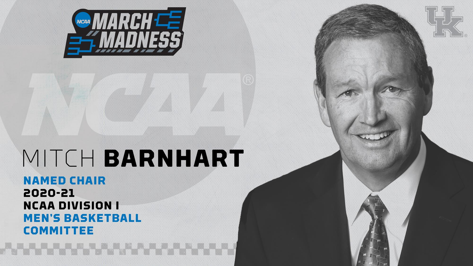 Barnhart Named Chair of NCAA DI MBB Committee for 2020-21