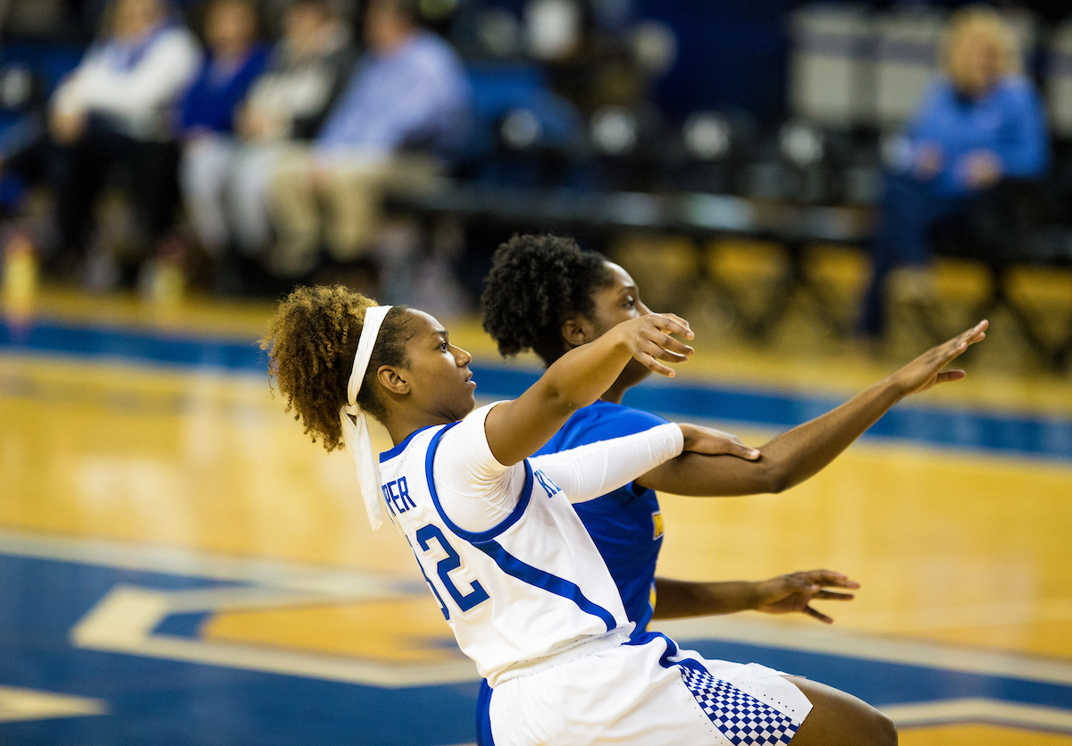 Jaida Roper

UK women's basketball beats Morehead State. 

Photo by Maddie Baker  | UK Athletics