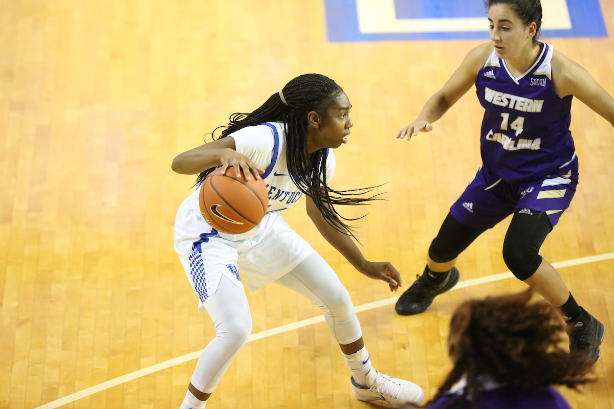 Taylor Murray

Women's Basketball defeats WCU on Tuesday, December 18, 2018. 

Photo by Noah J. Richter | UK Athletics