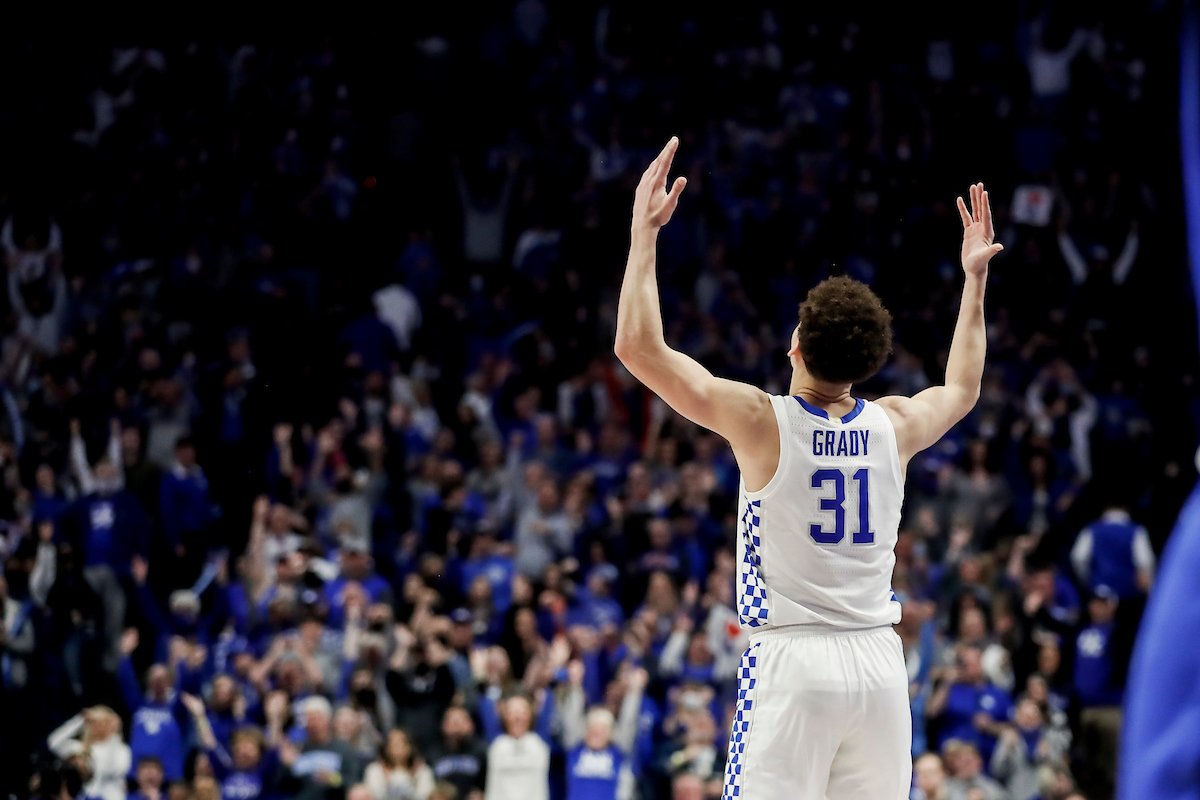 Kellan Grady.

Kentucky beat Florida 78-57.

Photos by Chet White | UK Athletics