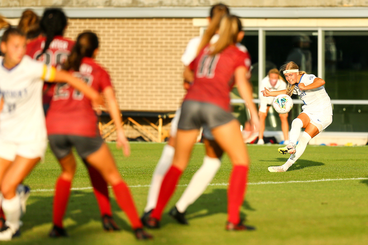 Ulfa Ulfarsdottir. 

Arkansas defeats Kentucky 4-1.

Photo by Eddie Justice | UK Athletics