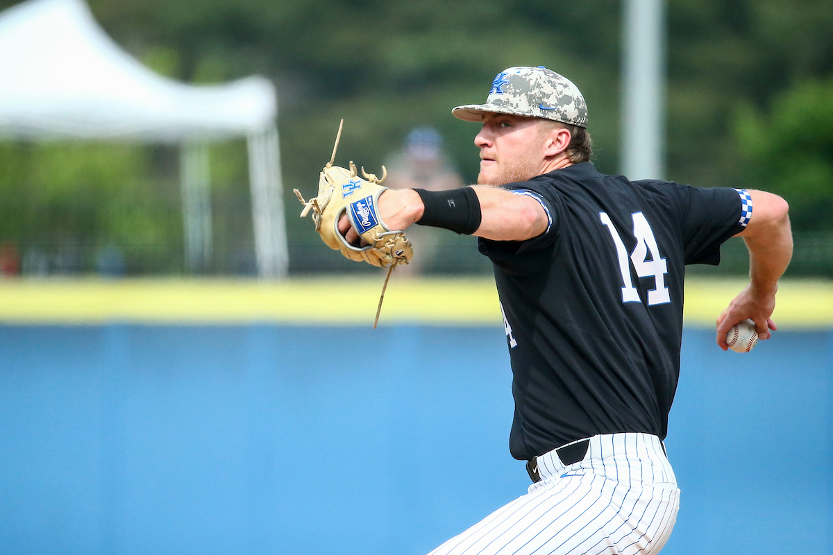 Tyler Guilfoil.

Kentucky beats Auburn 6-3.

Photo by Sarah Caputi | UK Athletics