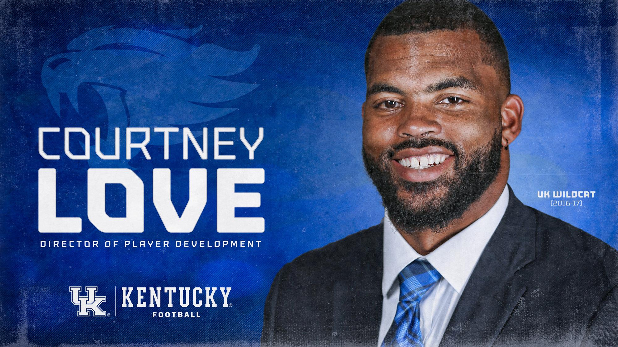 Courtney Love Named UK Football Director of Player Development