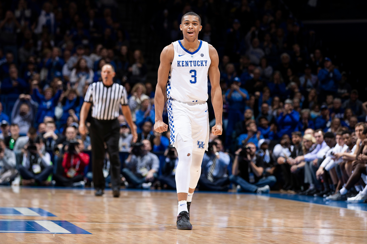 Keldon Johnson

Men's basketball beat SIU 71-59.

Photo by Chet White | UK Athletics