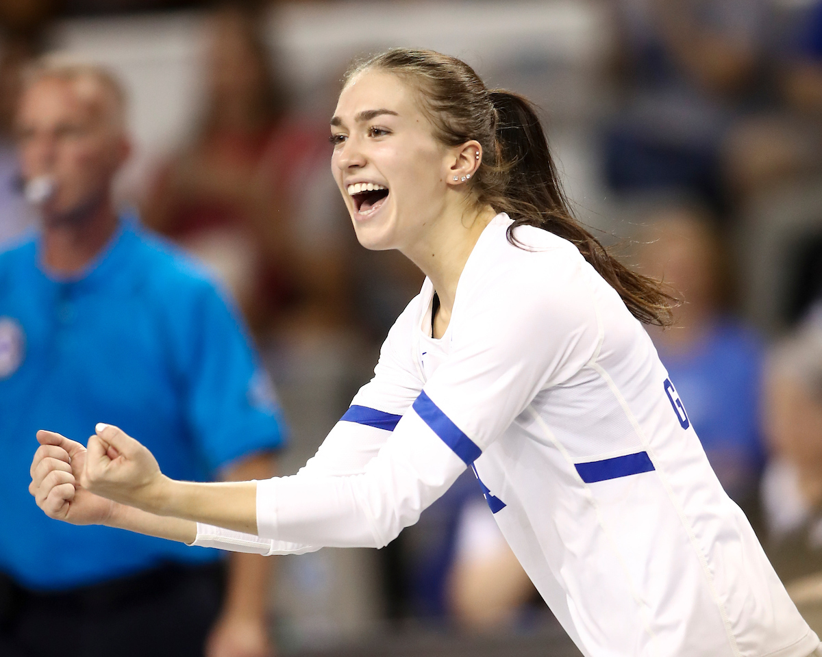 Emma Grome Named SEC Setter of the Week