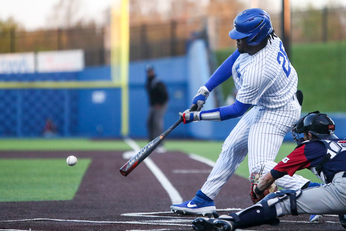 Oraj Anu.

Kentucky defeats Dayton 12-1.

Photo by Sarah Caputi | UK Athletics
