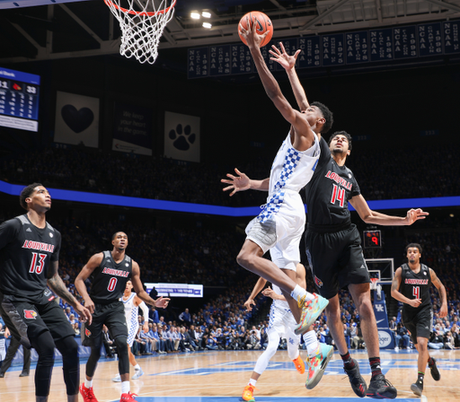 Shai Gilgeous-Alexander.

The University of Kentucky men's basketball team beat Louisville 90-61 on Friday, December 29, 2017 at Rupp Arena.

Photo by Elliott Hess | UK Athletics