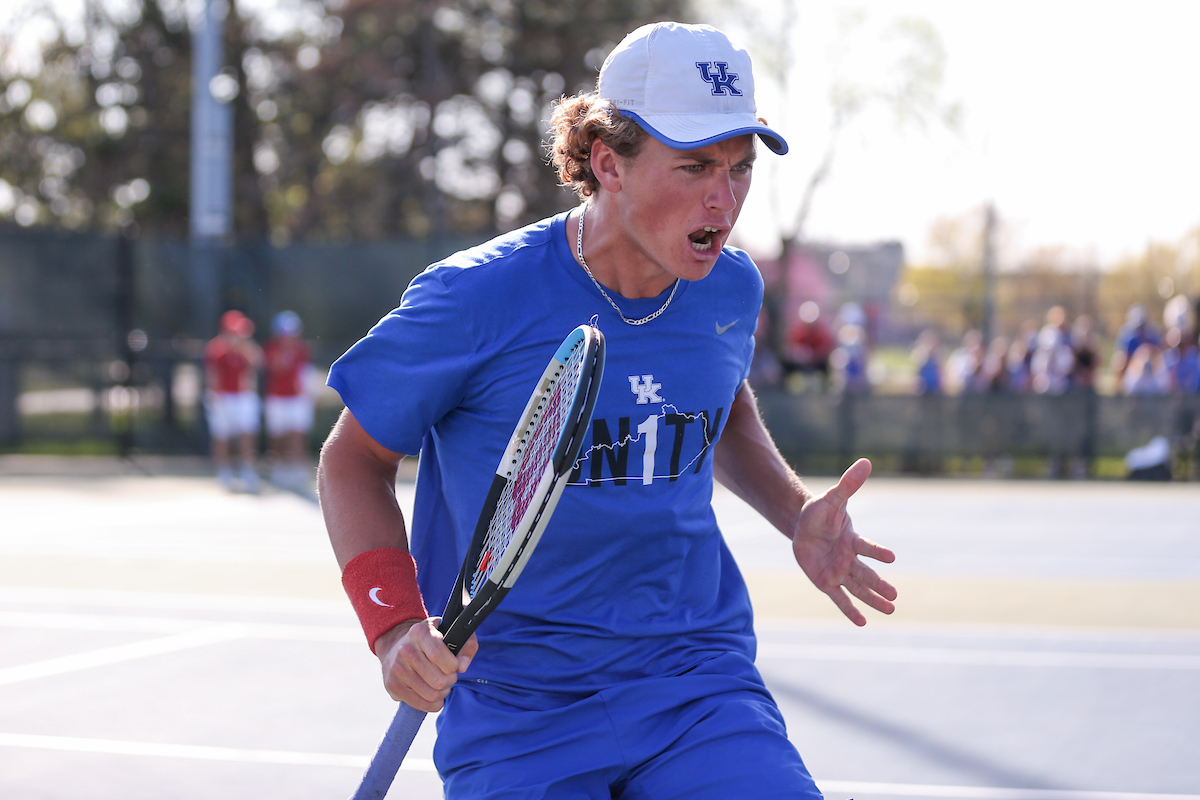 Liam Draxl.

Kentucky beats Ole Miss 5 - 2.

Photo by Sarah Caputi | UK Athletics