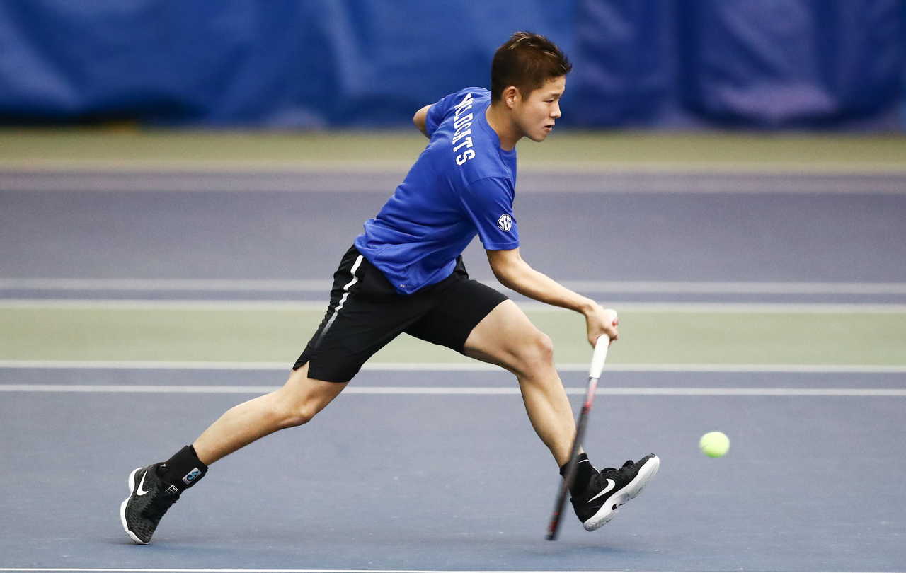 KENTO YAMADA.

The University of Kentucky men's tennis team host IUPUI. 


Photo by Elliott Hess | UK Athletics