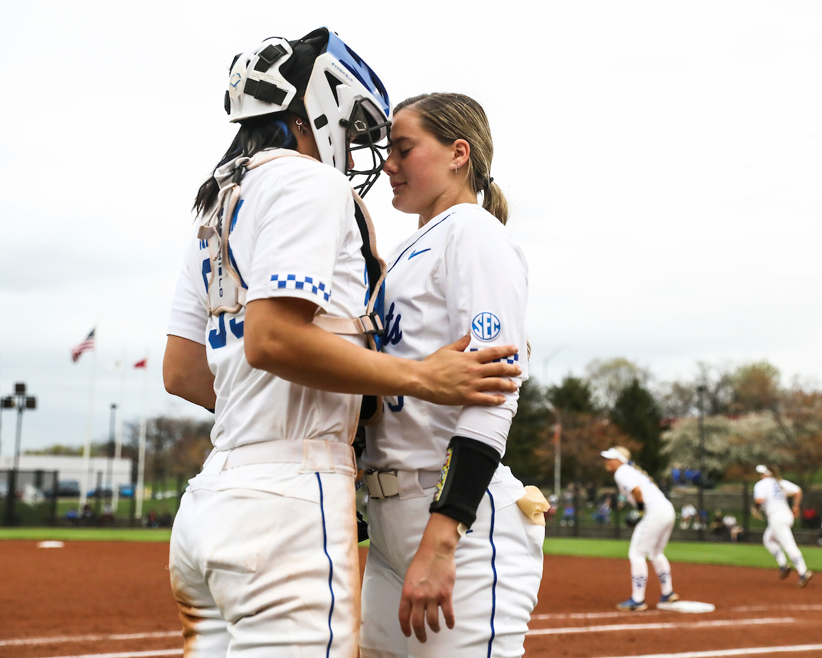 Kayla Kowalik. Stephanie Schoonover.Kentucky beat Louisville 9-0.Photos by Chet White | UK Athletics