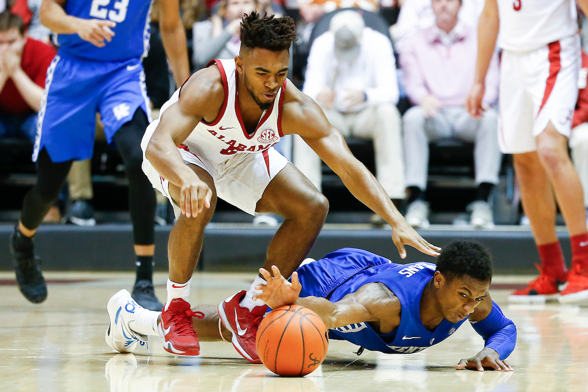 Ashton Hagans.

Kentucky falls to Alabama 77-75 on Saturday, January 5, 2019, at Coleman Coliseum in Tuscaloosa, AL.

Photo by Chet White | UK Athletics
