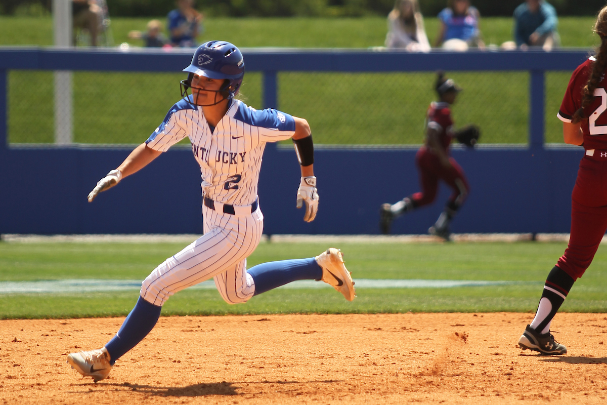 Bailey Vick.

The University of Kentucky softball team during Game 1 against South Carolina for Senior Day on Sunday, May 6th, 2018 at John Cropp Stadium in Lexington, Ky.

Photo by Quinn Foster I UK Athletics