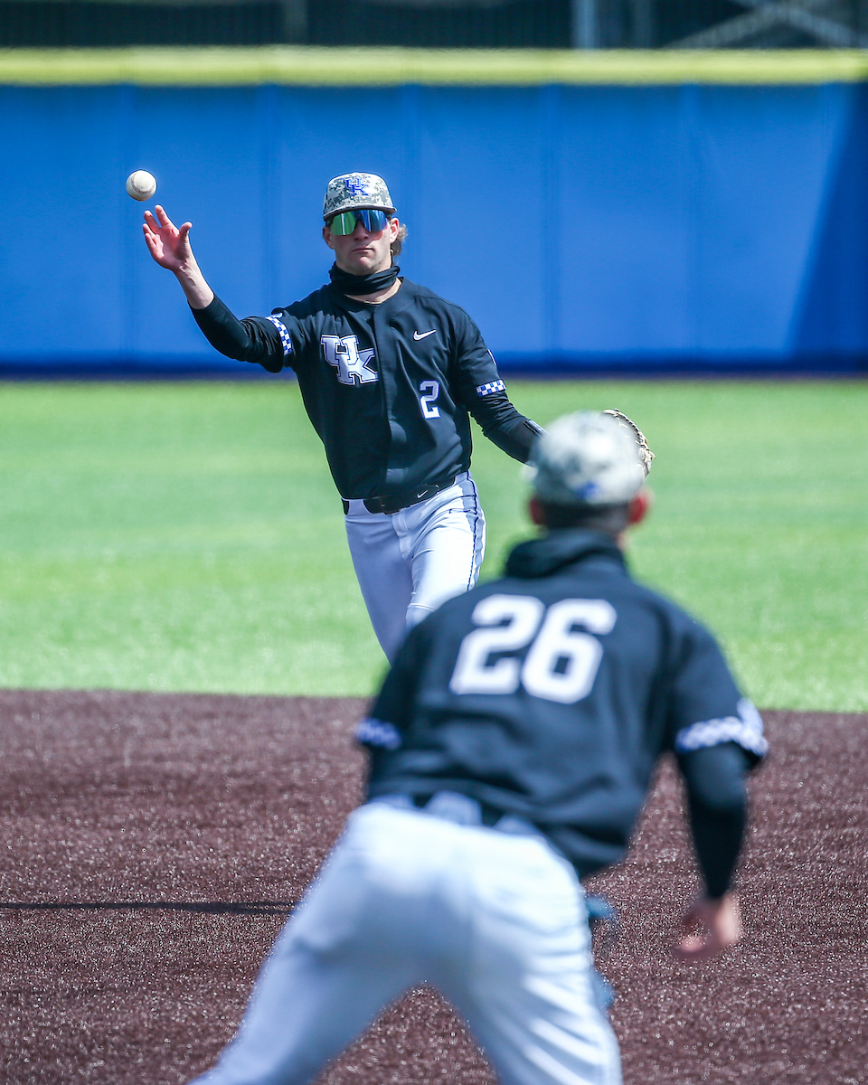 Jase Felker.

Kentucky defeats Georgia 18-5.

Photo by Sarah Caputi | UK Athletics