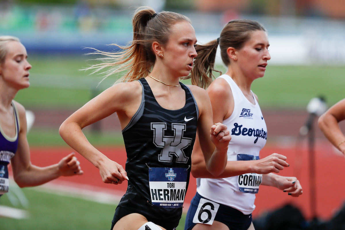 Tori Herman.

Day 2. 2021 NCAA Track and Field Championships.

Photo by Chet White | UK Athletics