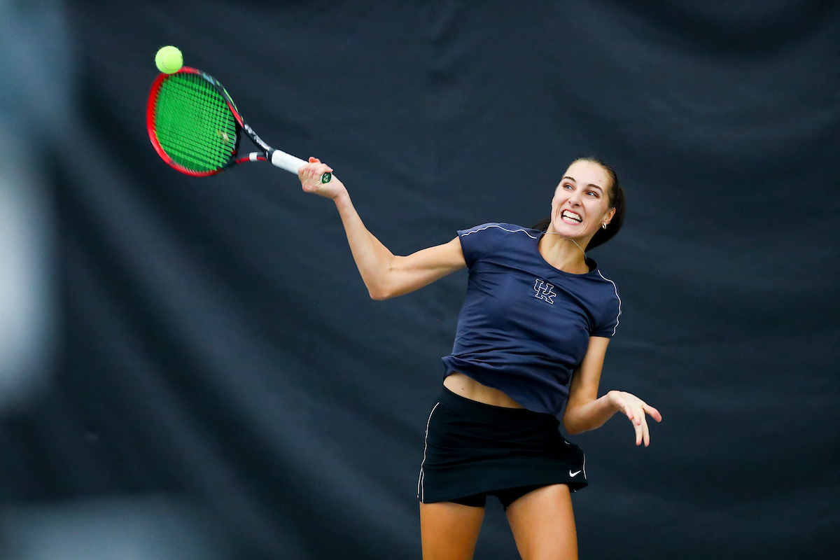 Anastasia Tkachenko.

Kentucky competes in the second day of the Kentucky Invite.

Photo by Hannah Phillips | UK Athletics