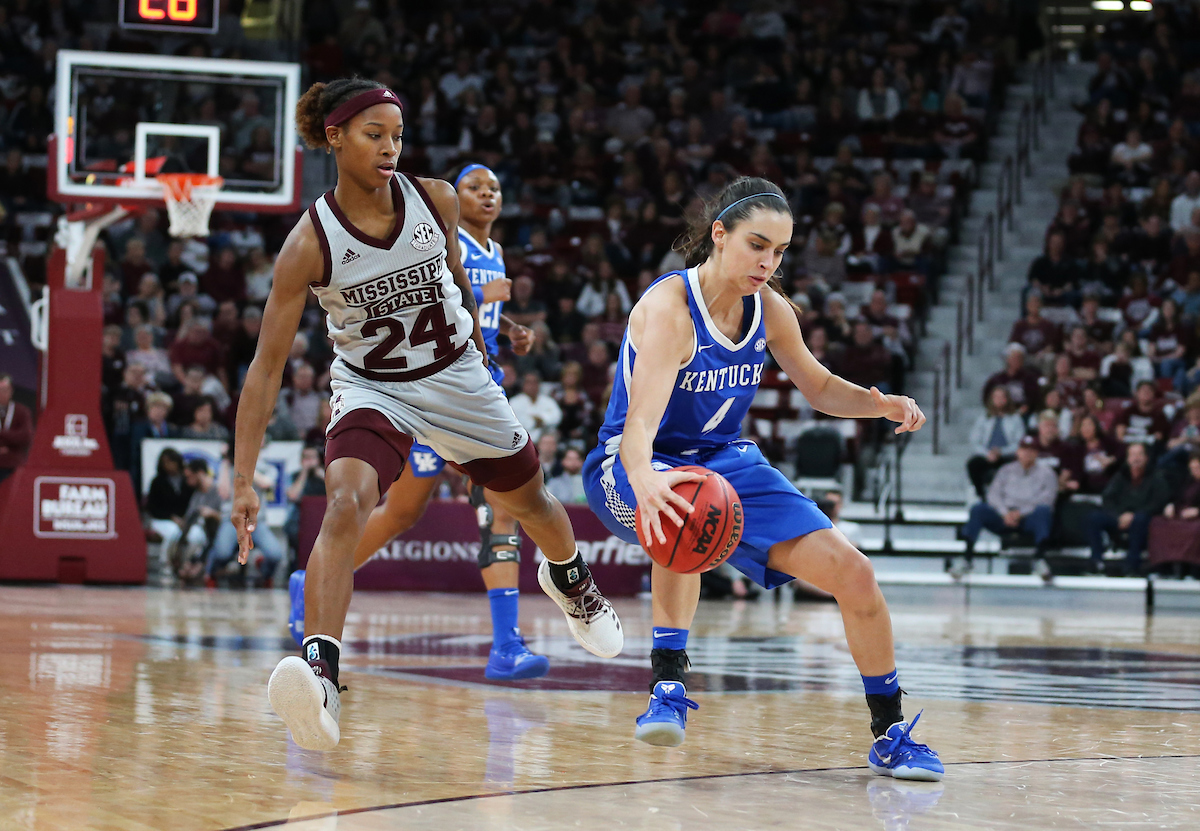 Maci Morris
The UK Women's Basketball team falls to Mississippi State. 

Photo by Britney Howard  | UK Athletics