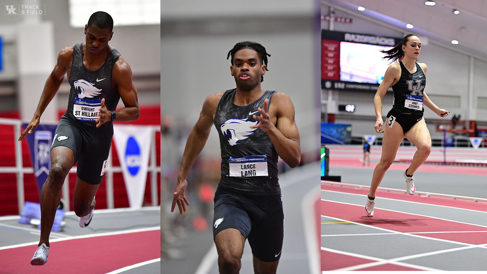 St. Hillaire, Lang, Steiner Advance to NCAA Indoor Track & Field Finals