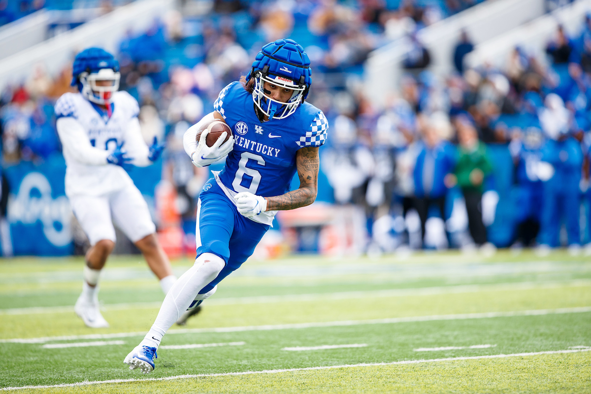 Dane Key2022 UK Football Spring GamePhoto By Brian Moriarty | UK Football