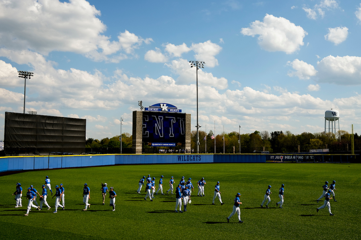 Team.

Kentucky loses to UofL 12-5

Photo by Chet White | UK Athletics