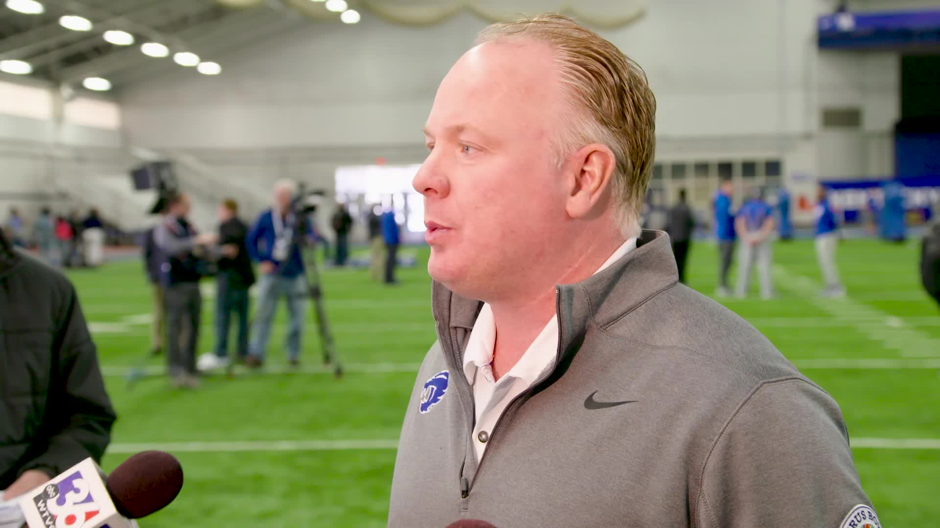 FB: Coach Stoops on Pro Day 2019