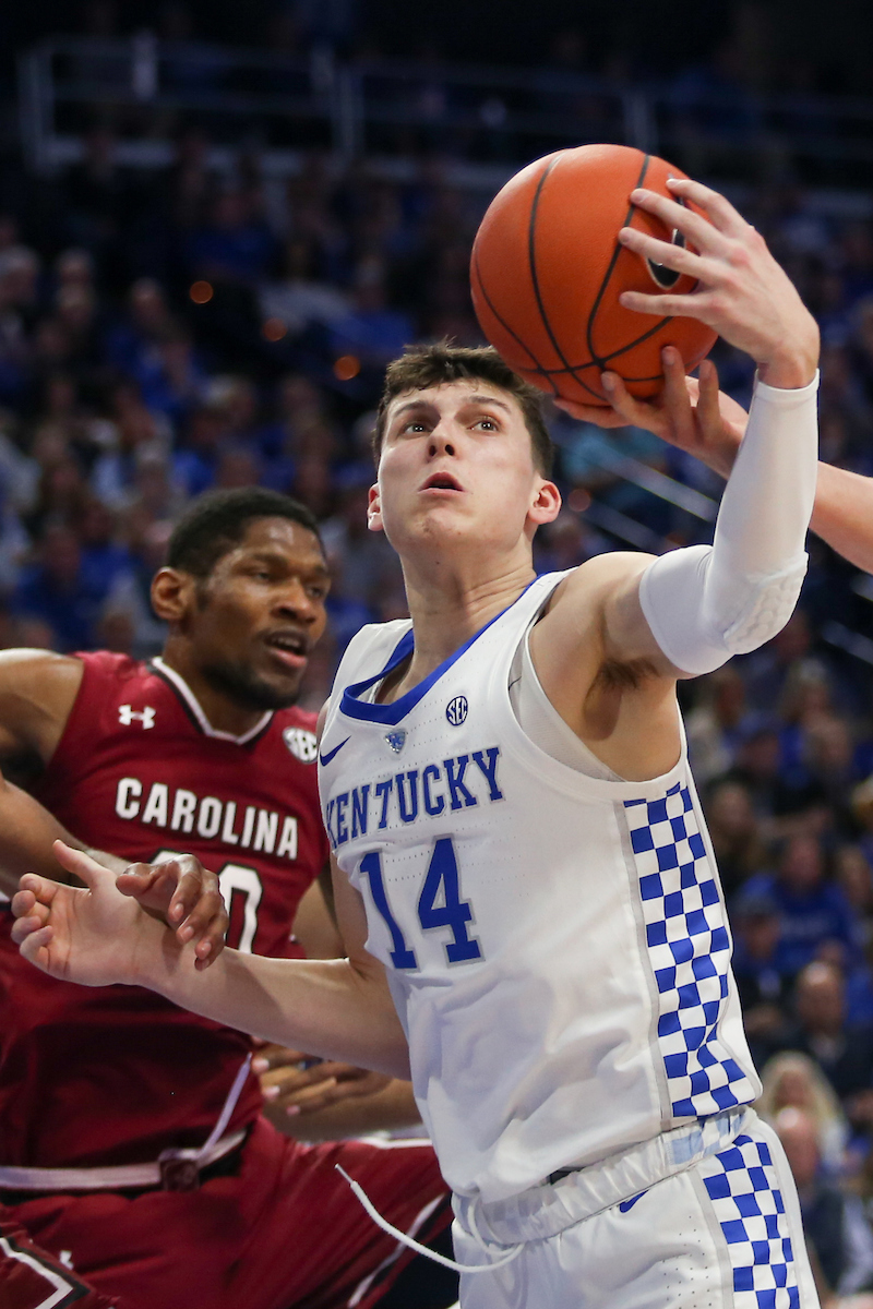 Keldon Johnson.

The University of Kentucky men's basketball team beats South Carolina 76-48.

Photo by Hannah Phillips| UK Athletics