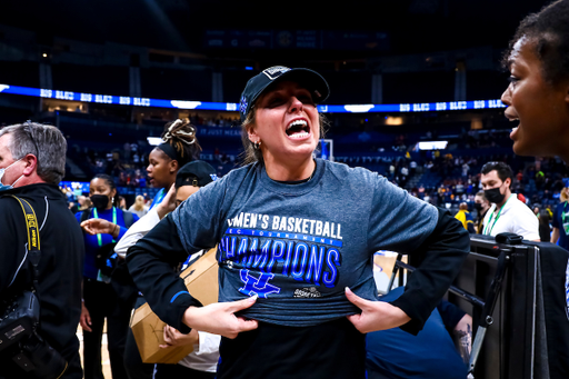 Blair Green.

Kentucky beats South Carolina 64-62 and becomes SEC Champions.

Photo by Eddie Justice | UK Athletics