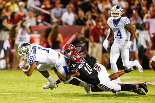 Lynn Bowden. 

UK falls to South Carolina 24-7.


Photo By Barry Westerman | UK Athletics