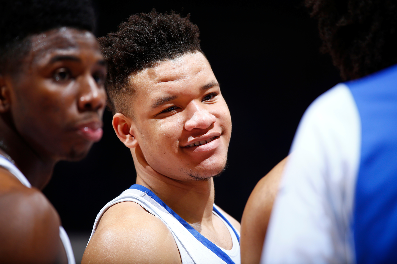 Kevin Knox.

The University of Kentucky men's basketball team beat Ole Miss 96-78 on Tuesday, February 28th, 2018, at Rupp Arena in Lexington, Ky.

Photo by Chet White | UK Athletics