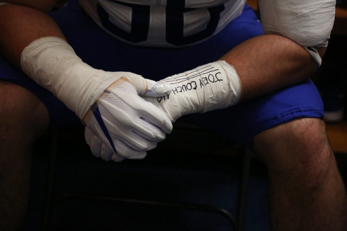 Kash Daniel.

The University of Kentucky football team falls to Northwestern 23-24 in the Music City Bowl on Friday, December 29, 2017, at Nissan Field in Nashville, Tn.

Photo by Chet White | UK Athletics