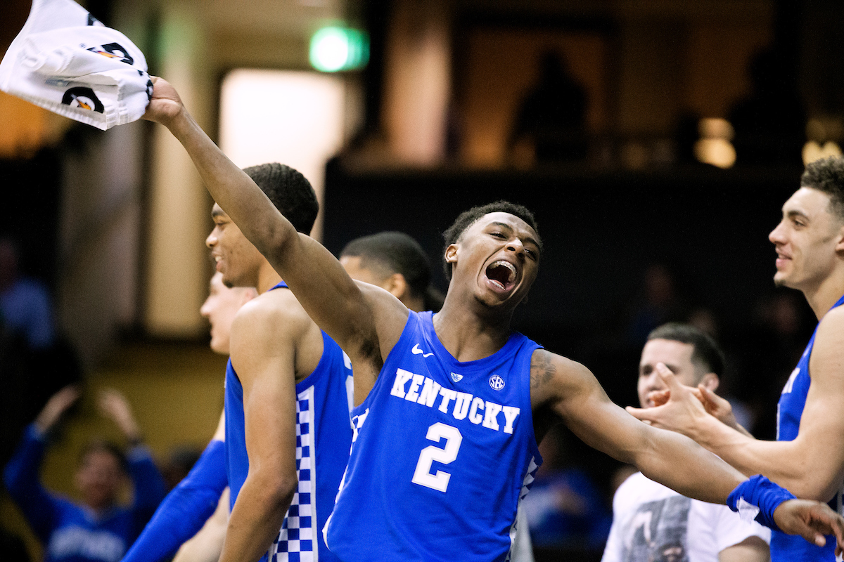 Ashton Hagans.

Kentucky beat Vanderbilt 87-52 on Tuesday, January 29, 2019, at Memorial Gym in Nashville, TN.

Photo by Chet White| UK Athletics