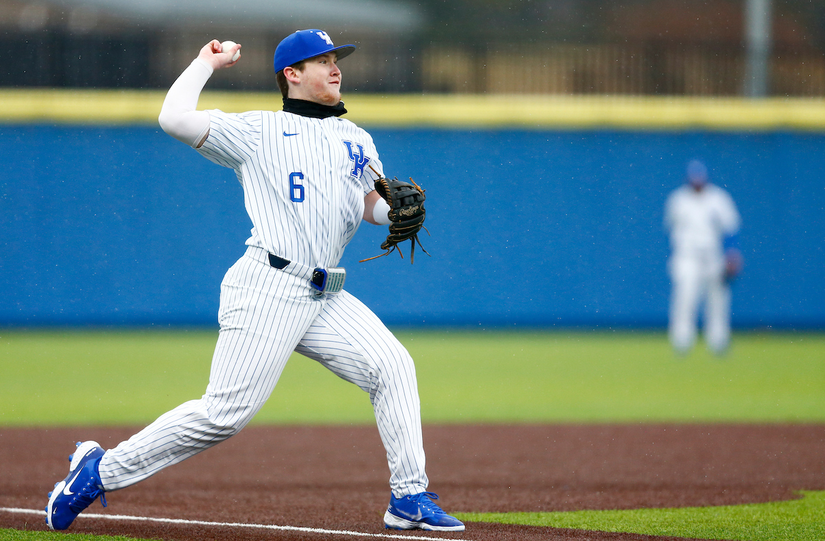 Reuben Church. 

Kentucky beats Milwaukee, 10-0. 

Photo By Barry Westerman | UK Athletics