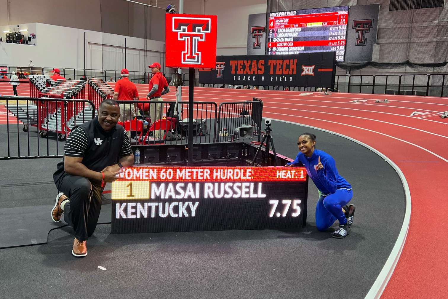 Masai Russell Named co-NCAA Division I Women’s Athlete of the Week