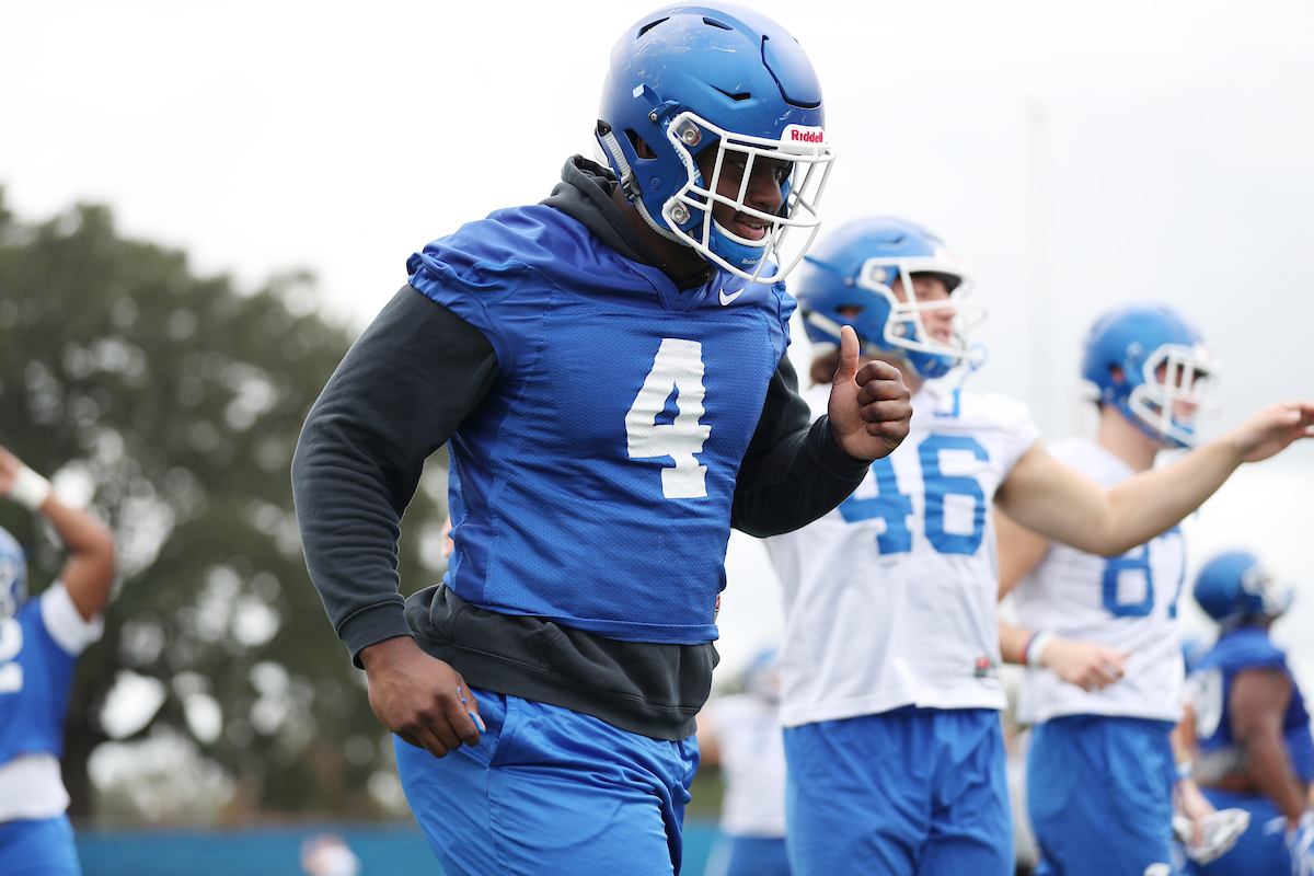 Bowl Practice Day 3.

Photo by Britney Howard  | UK Athletics