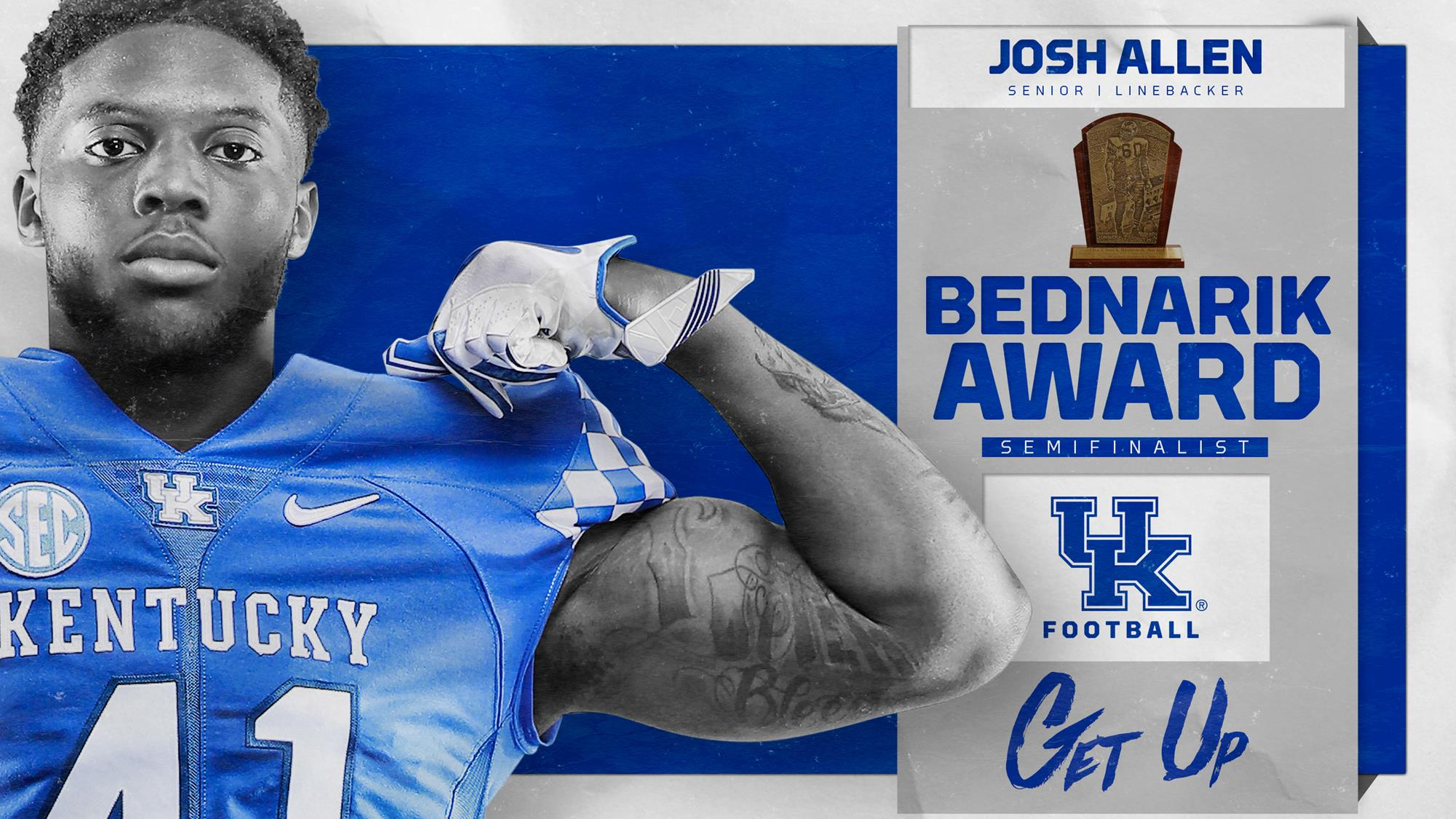 Josh Allen Named Chuck Bednarik Award Semifinalist