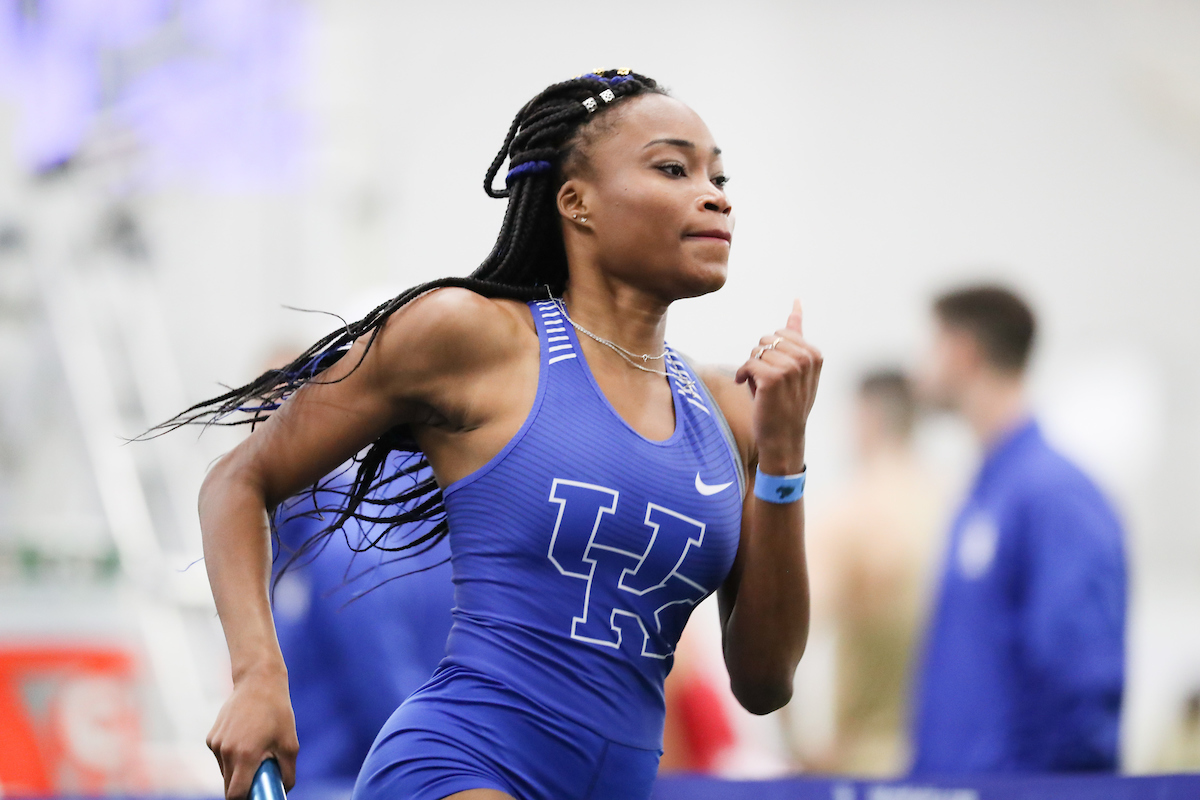 Clarke.

The University of Kentucky Track and Field Team hosts the Kentucky Invitational on Saturday, January 13, 2018 at Nutter Field House. 

Photo by Elliott Hess | UK Athletics