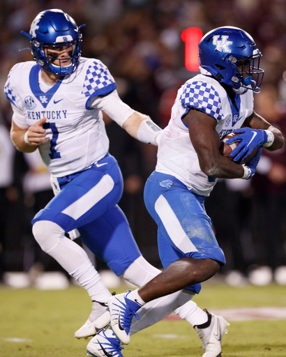 Will Levis. Kavosiey Smoke.

Kentucky falls to Mississippi State, 31-17.

Photo by Elliott Hess | UK Athletics