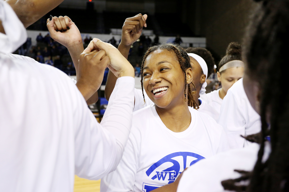 Jaida Roper

The UK Women's Basketball team beats Mizzou. 

Photo by Britney Howard  | UK Athletics