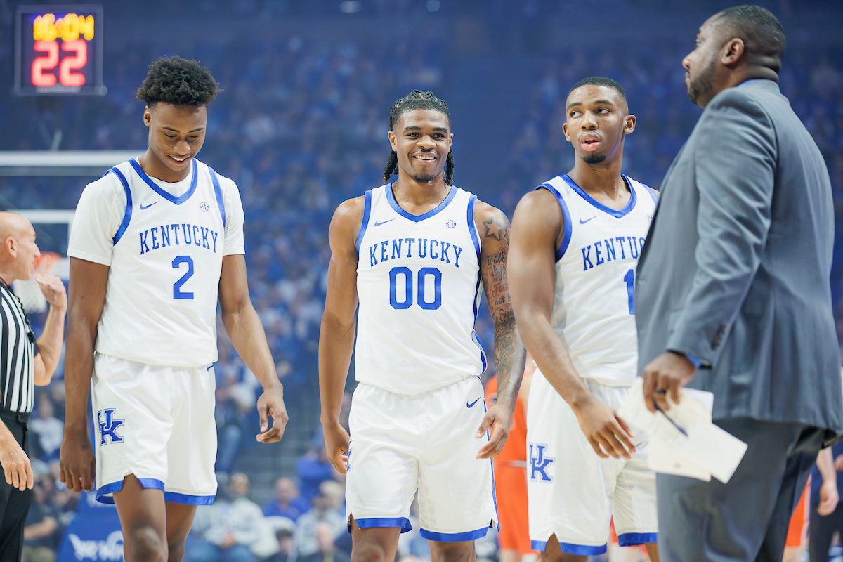 Kentucky-Bucknell Men's Basketball Photo Gallery