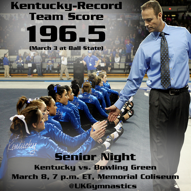 No. 20 Gymnastics Senior Night Friday