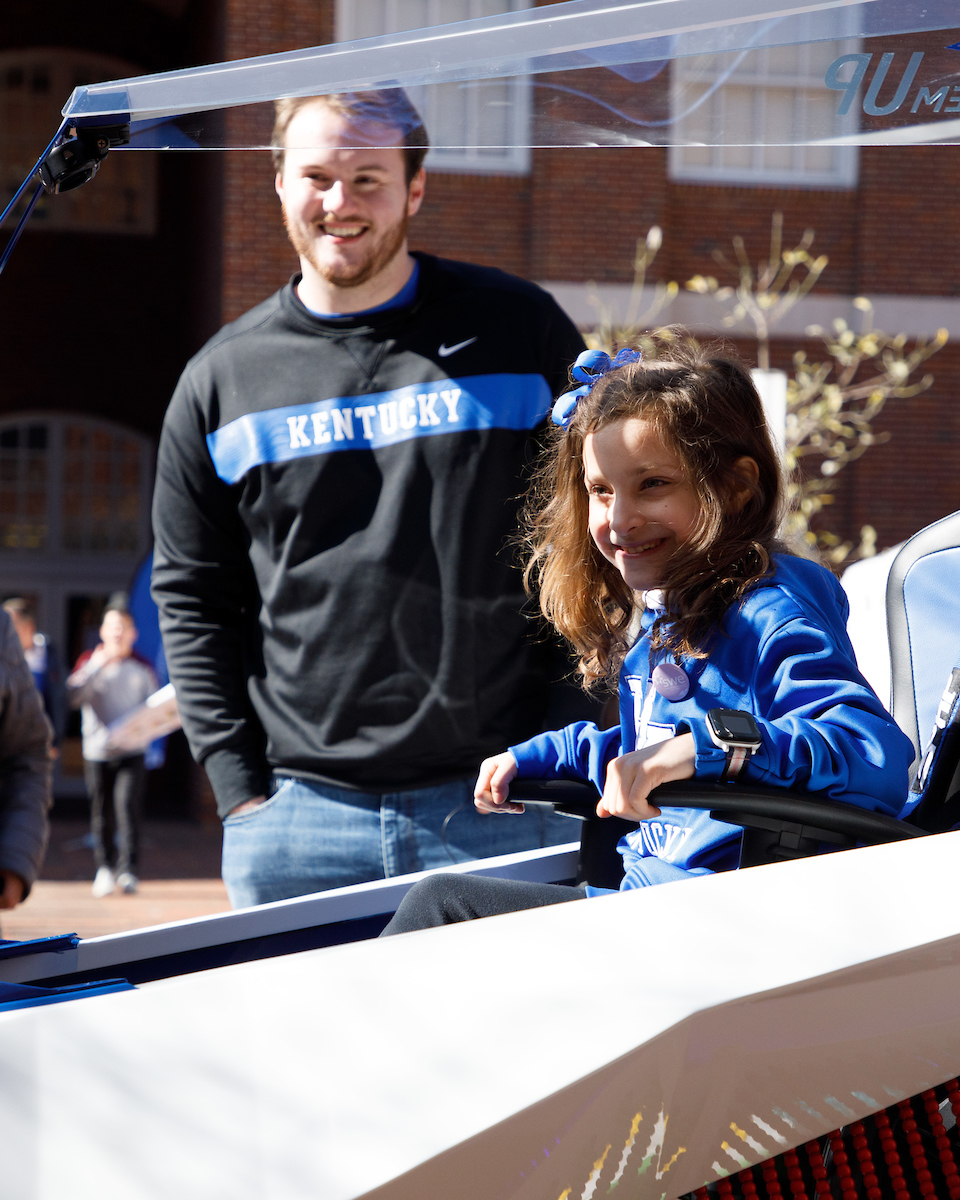 Luke Fortner. Engineers Day 2020.

Photo by Elliott Hess | UK Athletics