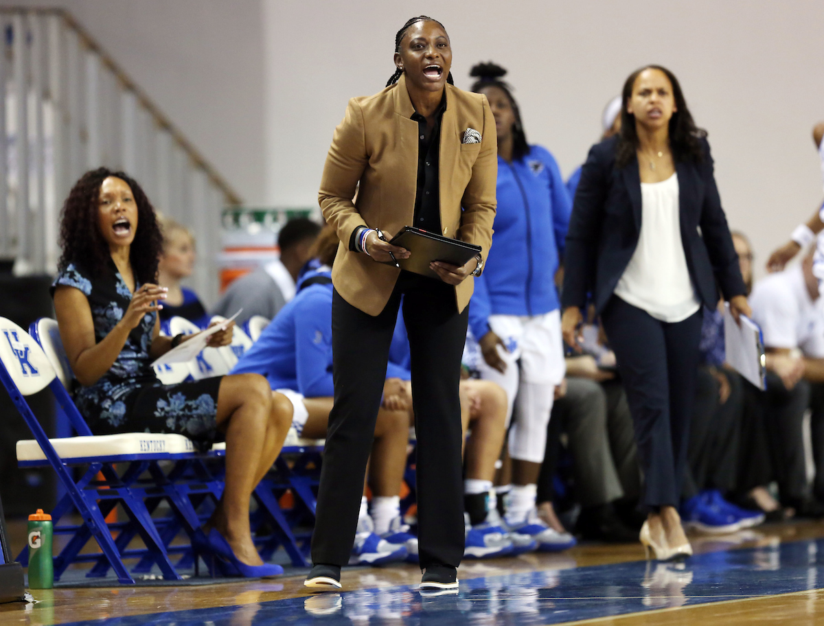 Niya Butts

UK Women's Basketball beats Alabama State on Wednesday, November 7, 2018 .

Photo by Britney Howard | UK Athletics
