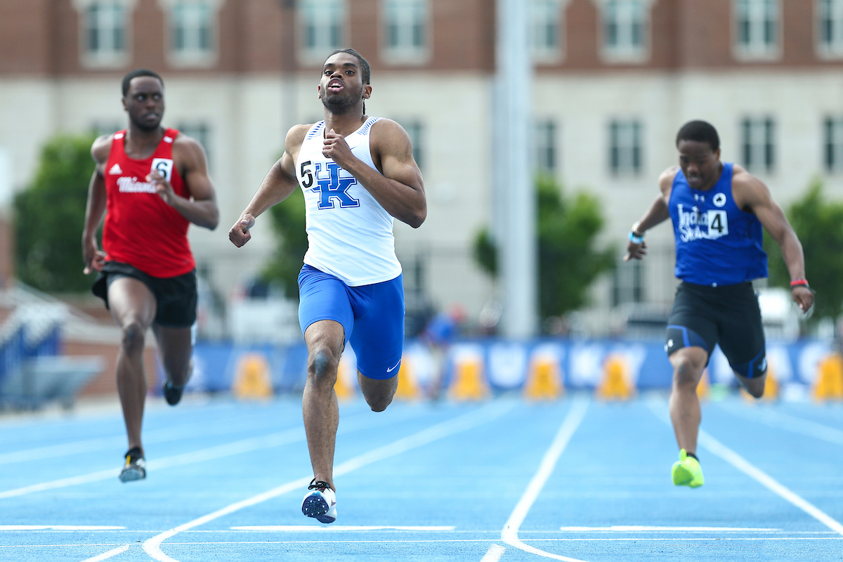 Lance Lang.

Kentucky Invitational.

Photo by Grace Bradley | UK Athletics