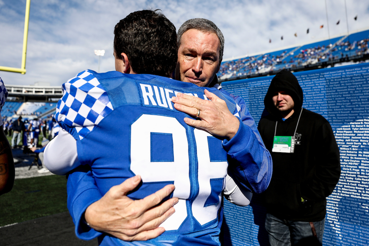Mitch Barnhart. Matt Ruffolo.

Kentucky beat New Mexico State 56-16.

Photos by Chet White | UK Athletics
