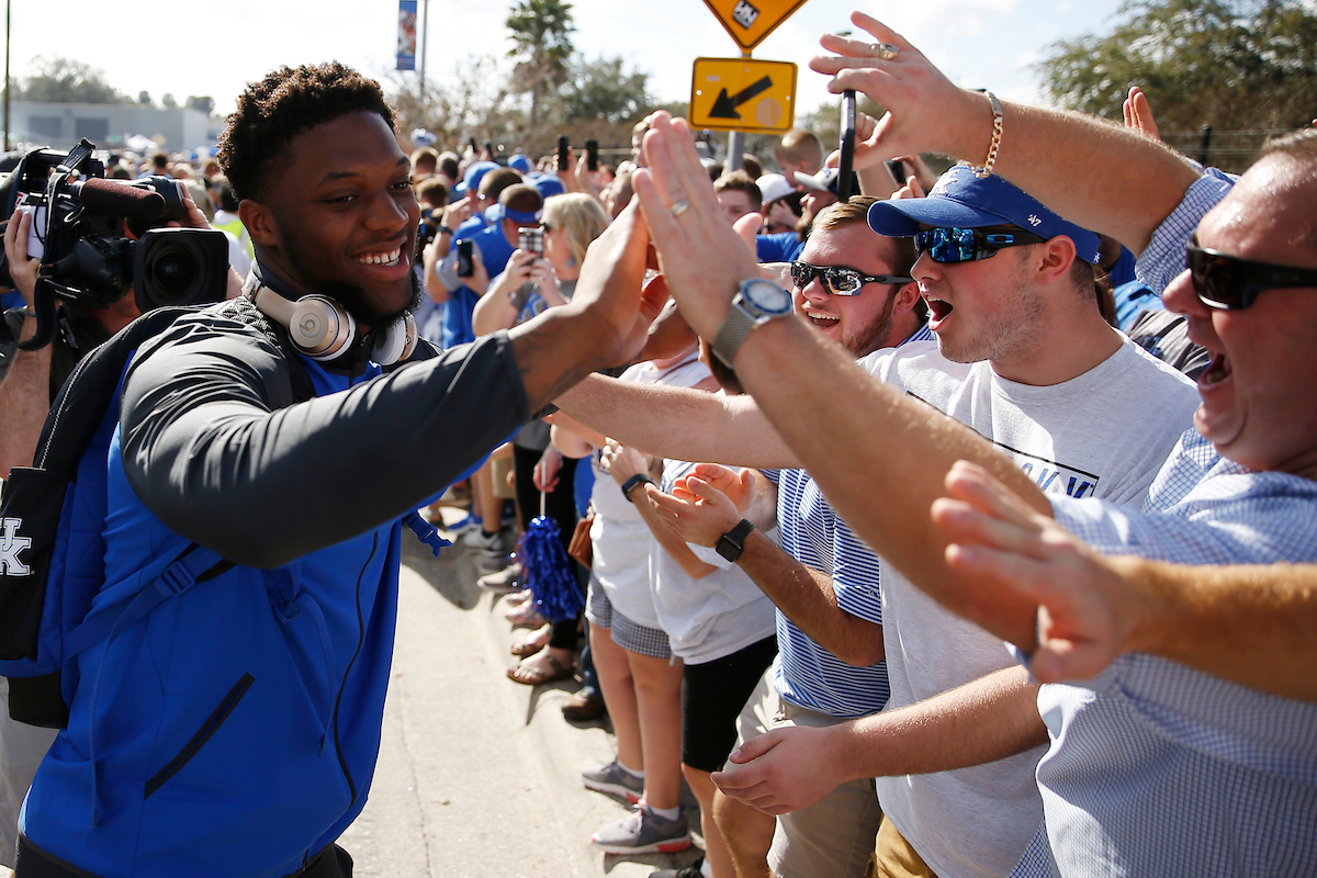 Josh Allen

The UK Football team beat Penn State 27-24 in the Citrus Bowl.

Photo by Michael Reaves | UK Athletics